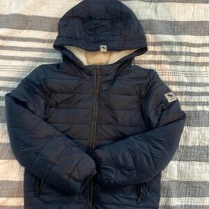 Boys lined winter jacket